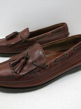 Saddlebred Oil Tanned Leather Boat Casual Loafers Loafers Men's Footwear Sz 9 M
